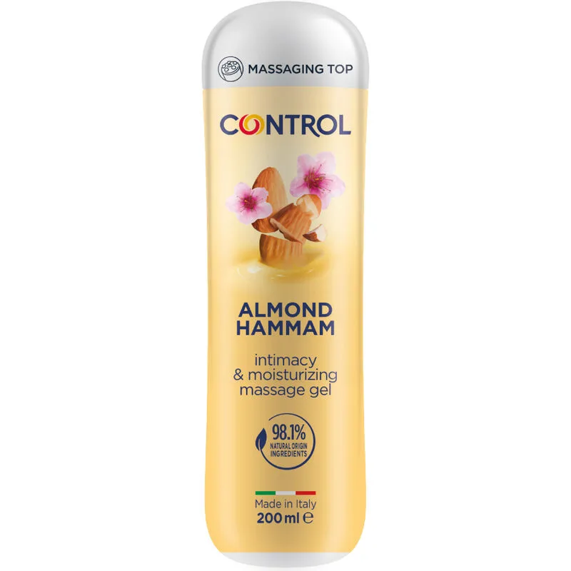 Control - Gel de Massagem Hammam de Amêndoa 3 em 1 200 ml