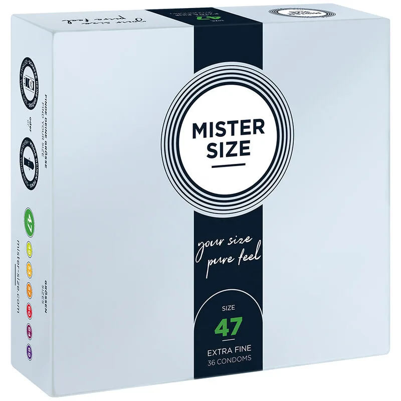 Mister Size - Condoms Size XS 47 mm (36 Units)
