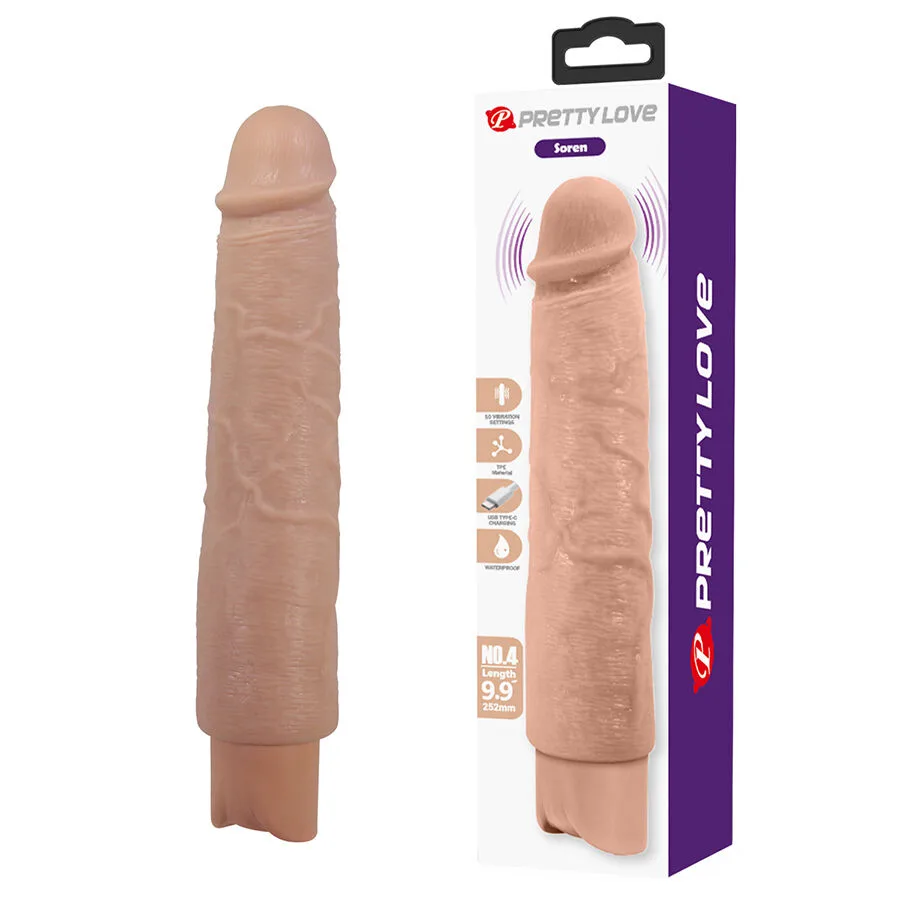 Pretty Love - Soren Vibrador Flexível e Realista
