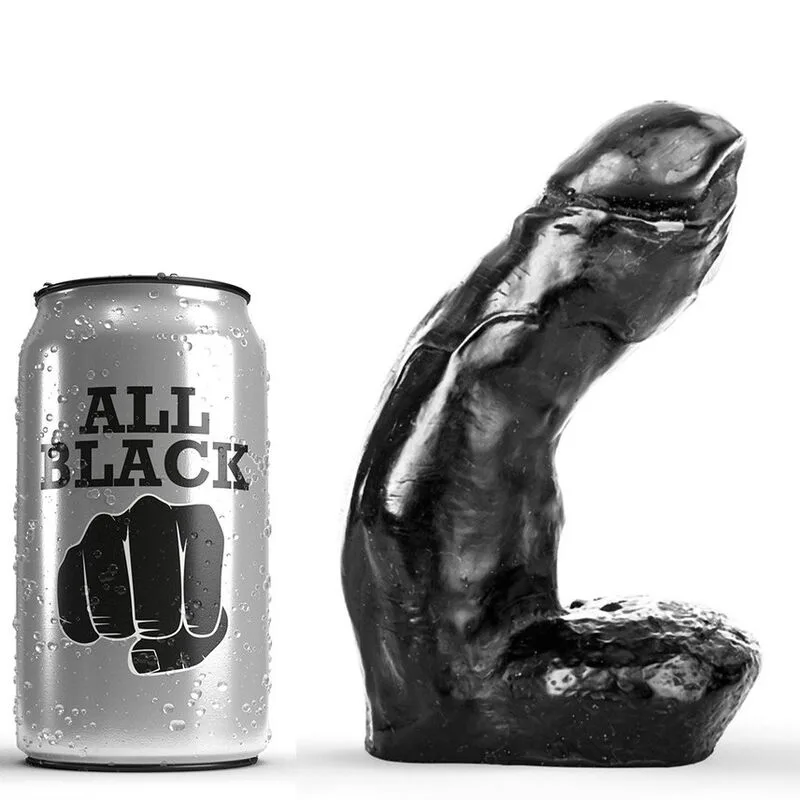 All Preto - Dildo Realístico 15 cm