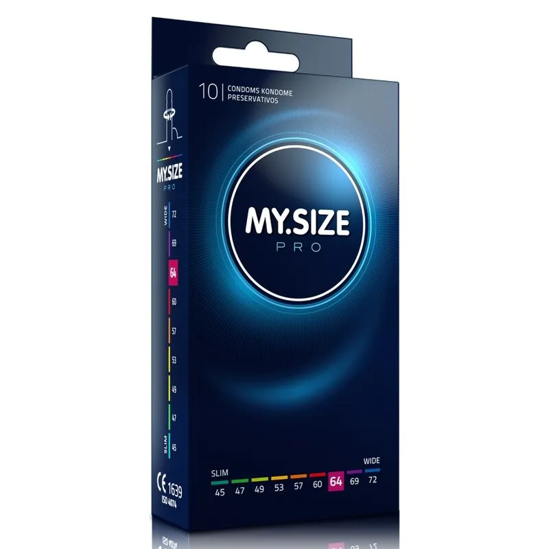 My Size - Pro Preservativos 64 mm 10 Unidades