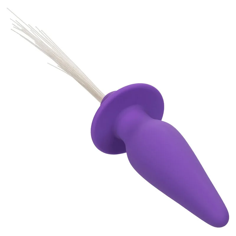 Calexotics - Southern Lights Light Up Anal Plug 10 Vibrações Silicone Roxo