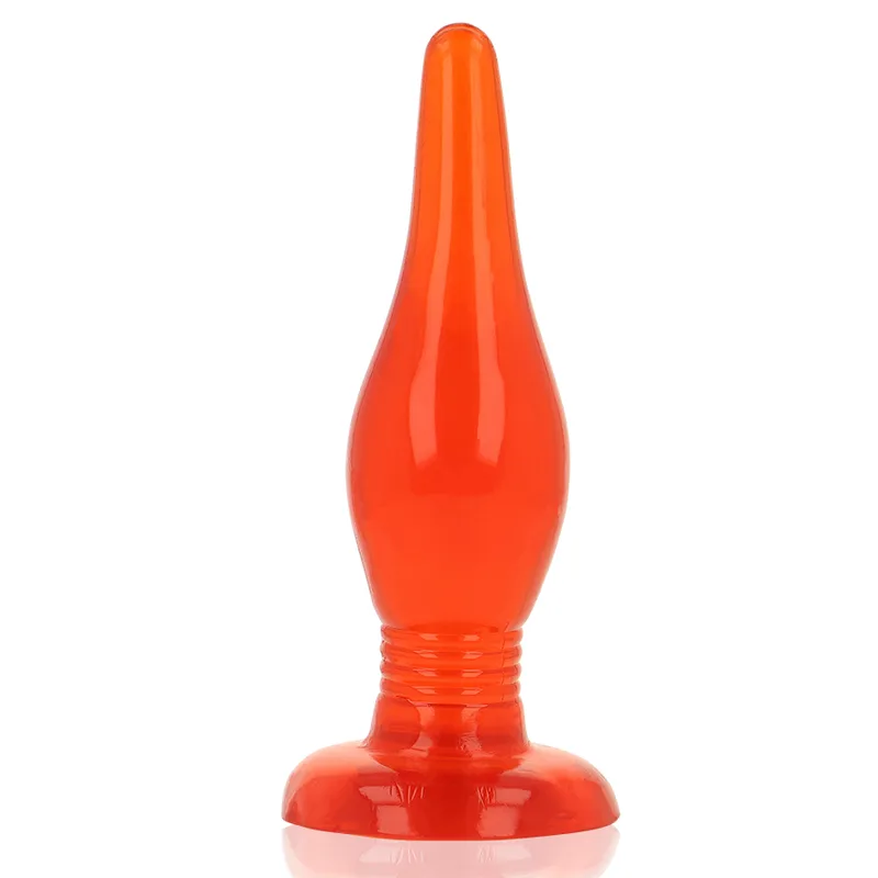 Baile - Plug Anal Soft Touch Vermelho 14,2 cm