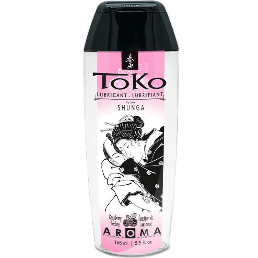 Shunga - Lubrificante de Emoção de Framboesa Toko Aroma