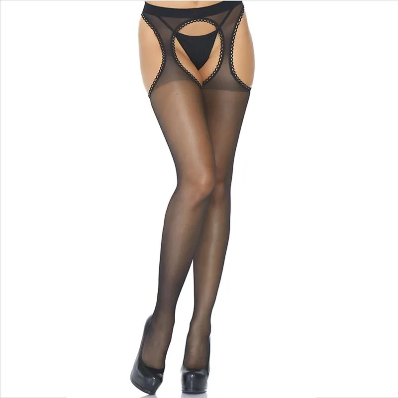 Leg Avenue - Meias de Liga Transparentes