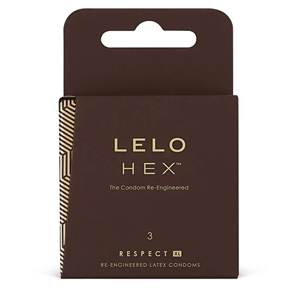 Lelo Hex Condoms Respect XL 3 Pack