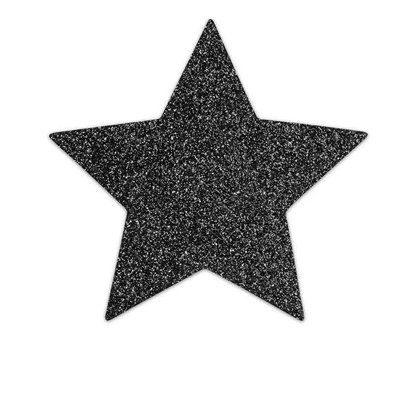 Bijoux - Indiscrets Preto Star Flash Nipple Caps
