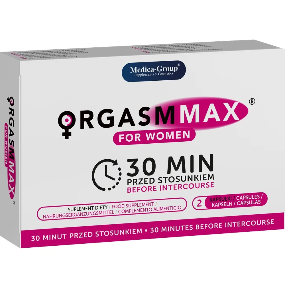 OrgasmMax para Mulher 2 Cápsulas