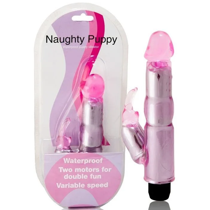 Baile - Vibrador com Estimulador Rosa Ajustvel