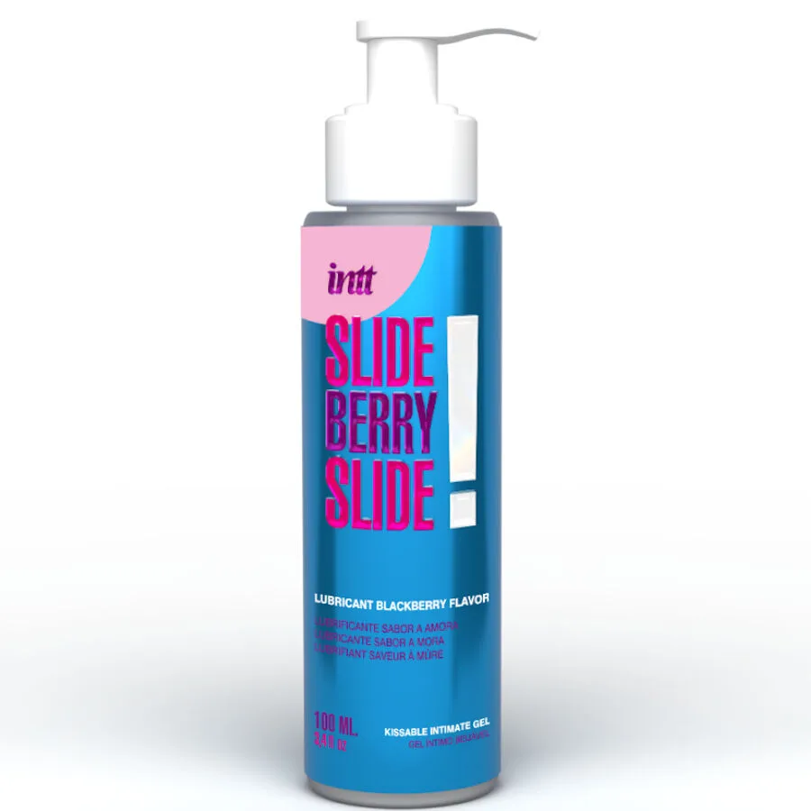 Intt Releases - Lubrificante Íntimo Beijável À Base de Água Sabor Amora 100 ml