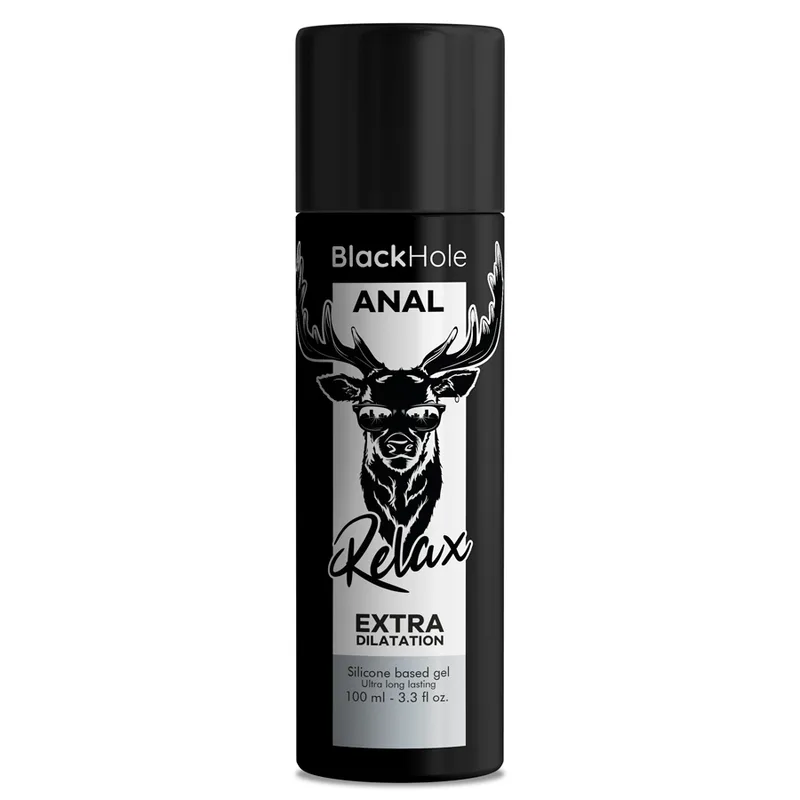 Preto Hole - Gel Base de Silicone Dilatação Anal 100 ml
