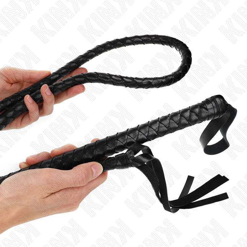 Kink - Chicote de Serpente Preto Longo 210 cm