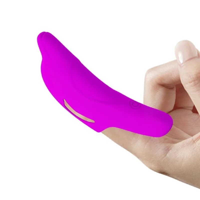 Pretty Love - Estimulador de Dedo Roxo Delphini Poderoso
