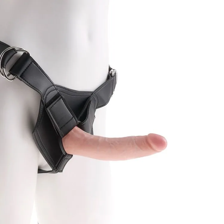 King Cock - Harness com Pénis Realista 17,8 cm