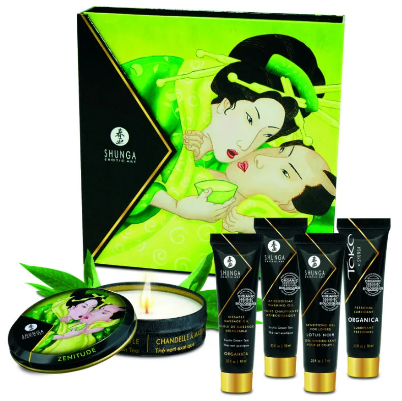 Shunga - Kit de Chá Verde Orgânico Secret Geisha