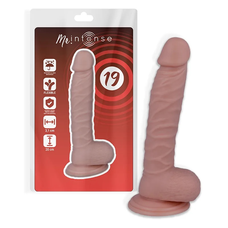 Mr Intense - 19 Realistic Cock 20 cm -O- 3.1 cm