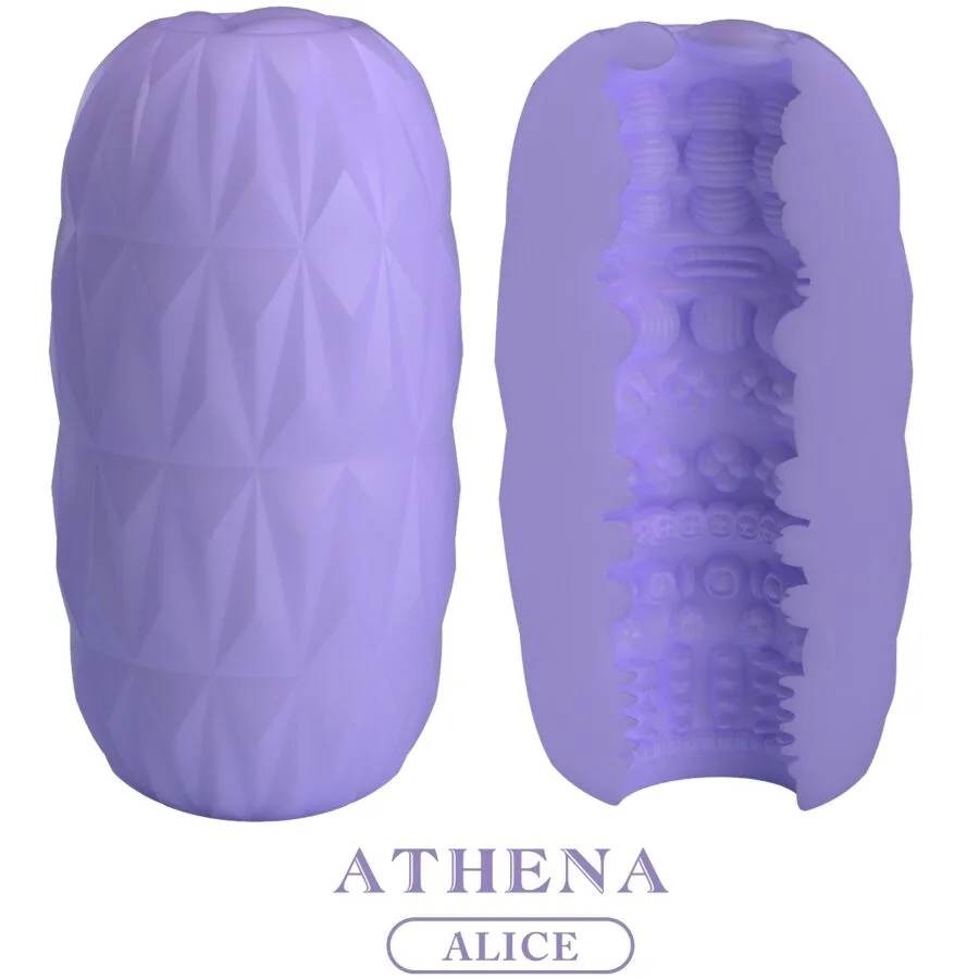 Pretty Love - Masturbador Masculino Athena Alice Roxo