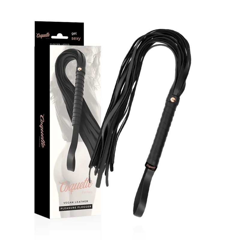 Coquette Chic Desire - Chicote de Couro Fantasy Vegan