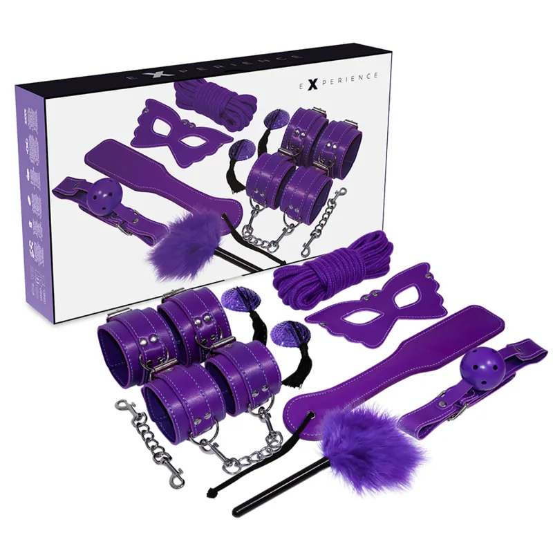 Experience - Kit BDSM Fetish Série Roxa