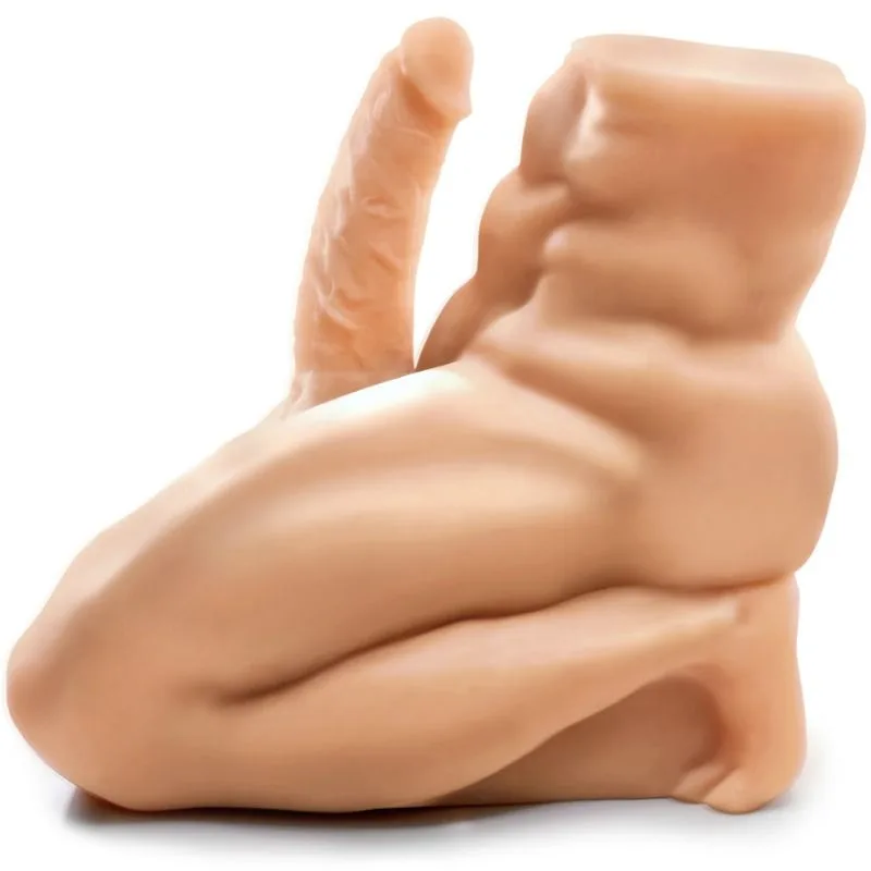 Extreme Toyz - Pipedreams Busto Torso com Pénis Foda-Me Homem Bobo!