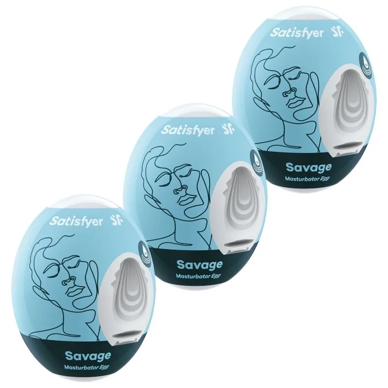 Satisfyer - 3 Ovos Masturbador Savage
