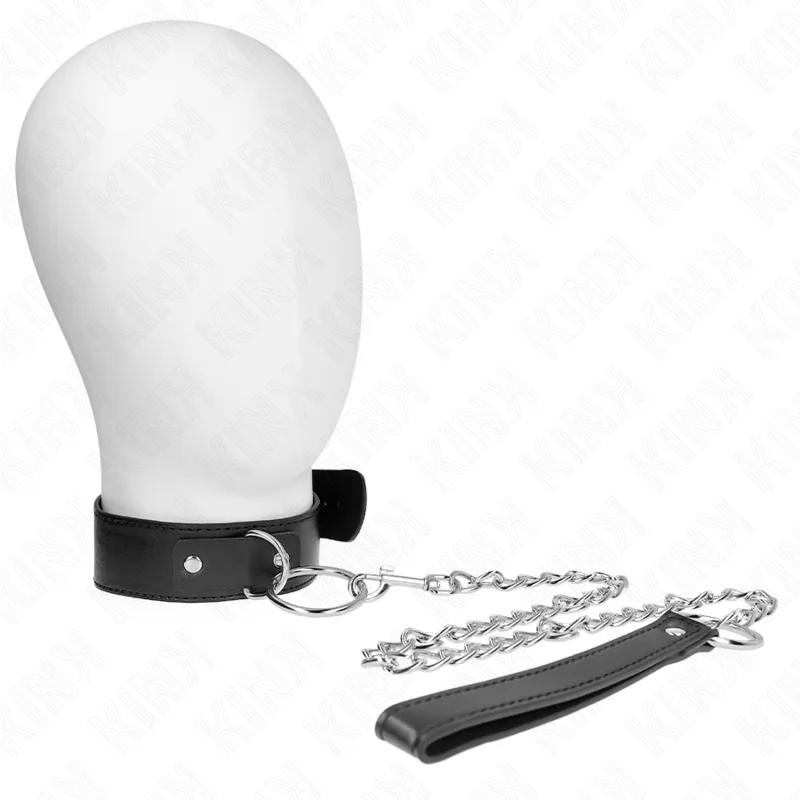 Kink - Colar Modelo Básico com Trela Modelo 4 Ajustável 36-43 cm