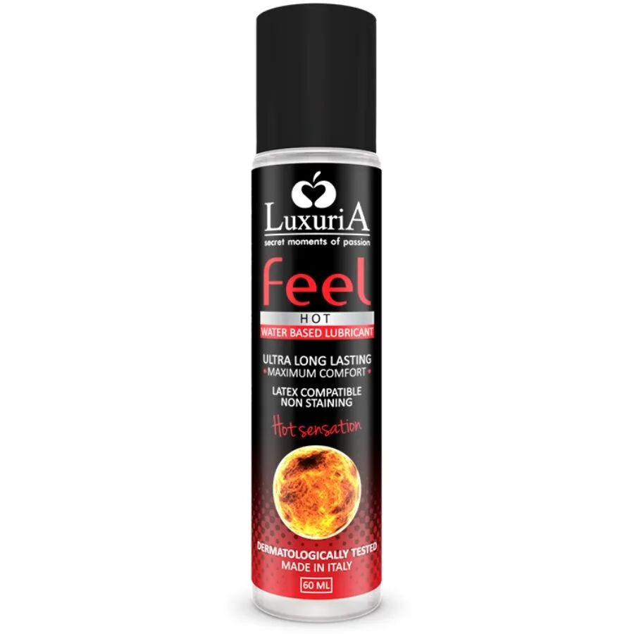 Intimateline - Luxuria Feel Hot Sensation Lubrificante Base de Gua 60 ml