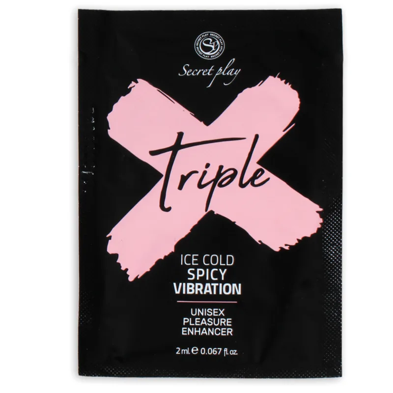 Secretplay - Intensificador de Dose Única Triplo X Prazer