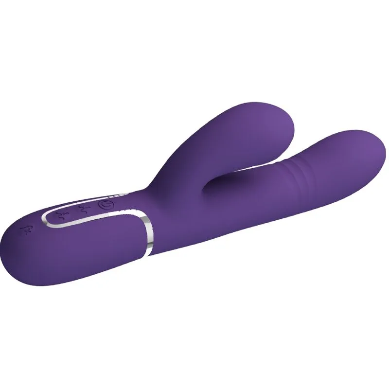 Pretty Love - Vibrador Multifunção G-Spot Roxo