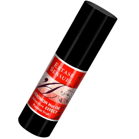 Extase Sensual - Óleo de Massagem de Efeito Calor com Feromonas de Maracuj 30 ml