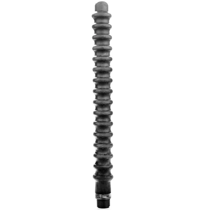 All Preto - Mega Ripple Shower Anal Silicone 28,5 cm