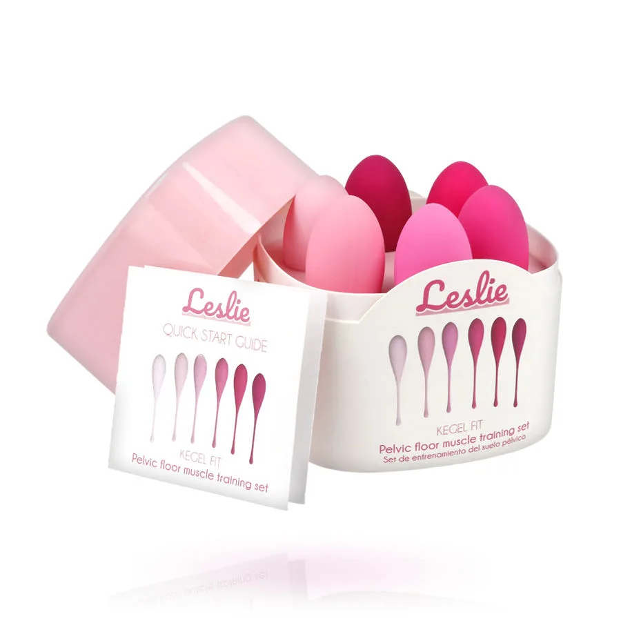 Leslie - Kegel Fit Pelvic Muscle Training Conjunto 6 Pcs