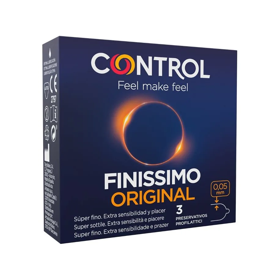 Control - Preservativos Finissimo 3 Unidades