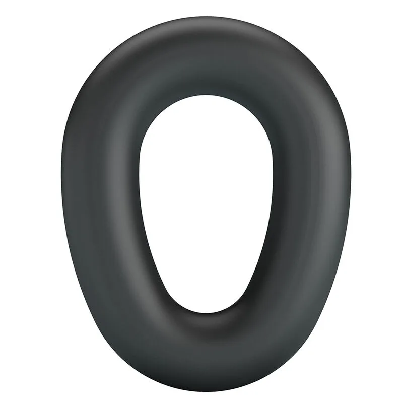 Crazy Bull - Anel Peniano de Silicone Super Macio Vesper Preto