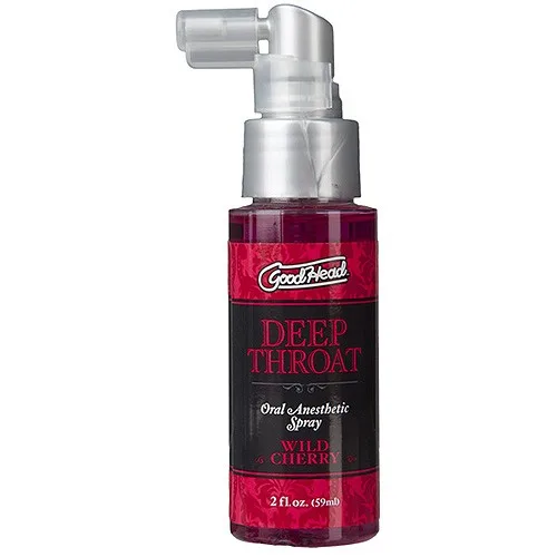 Doc Johnson Good Head Spray Garganta Profunda Cereja Selvagem