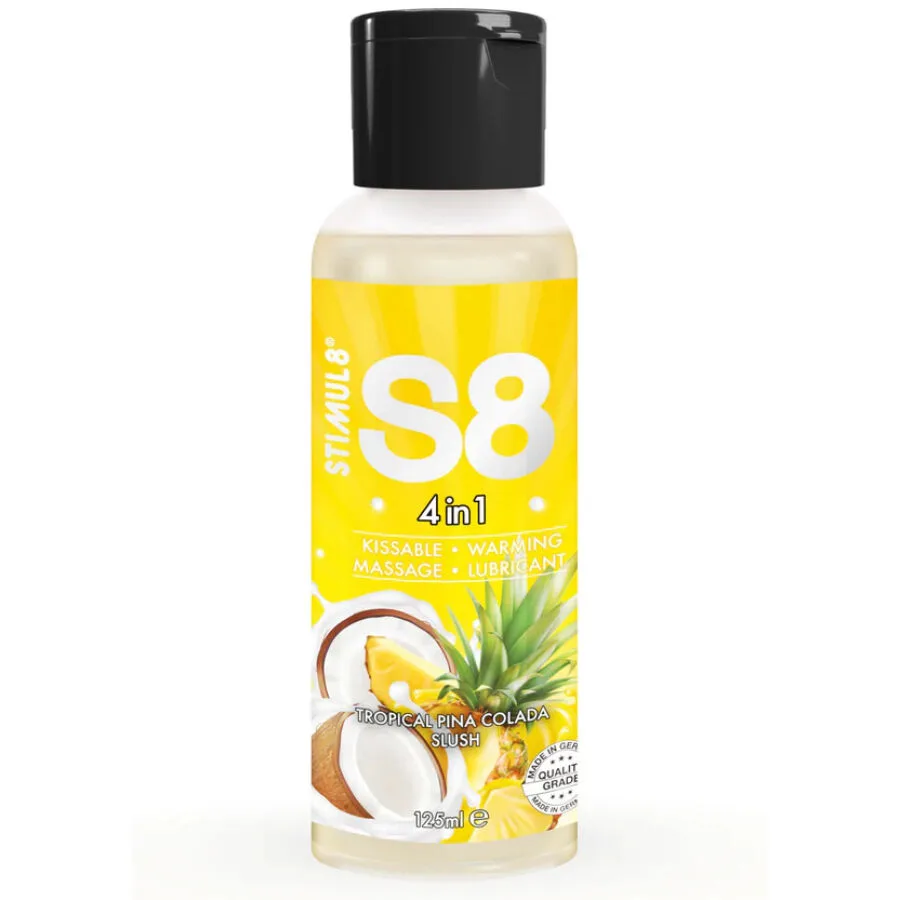 Stimul8 - S8 4 em 1 Pina Colada Lubrificante de Sobremesa 125 ml