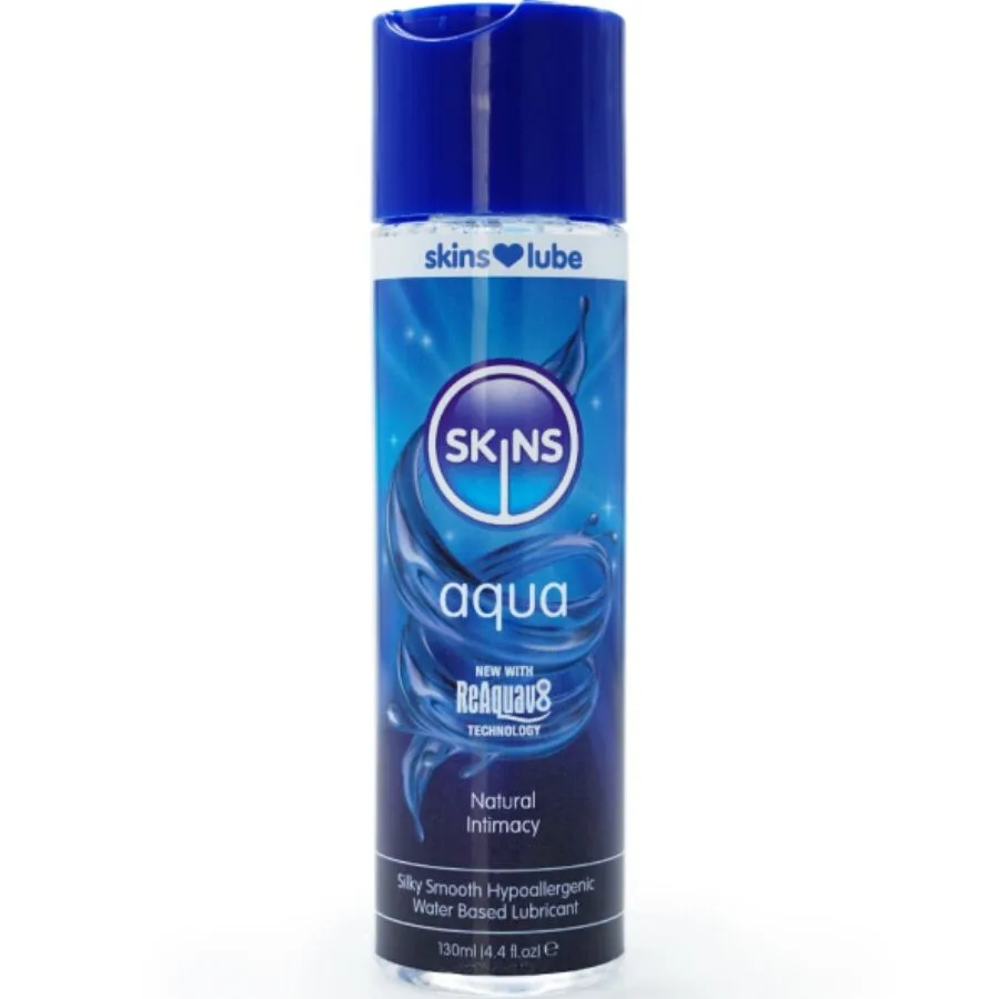Skins - Aqua Lubrificante À Base de Água 130 ml