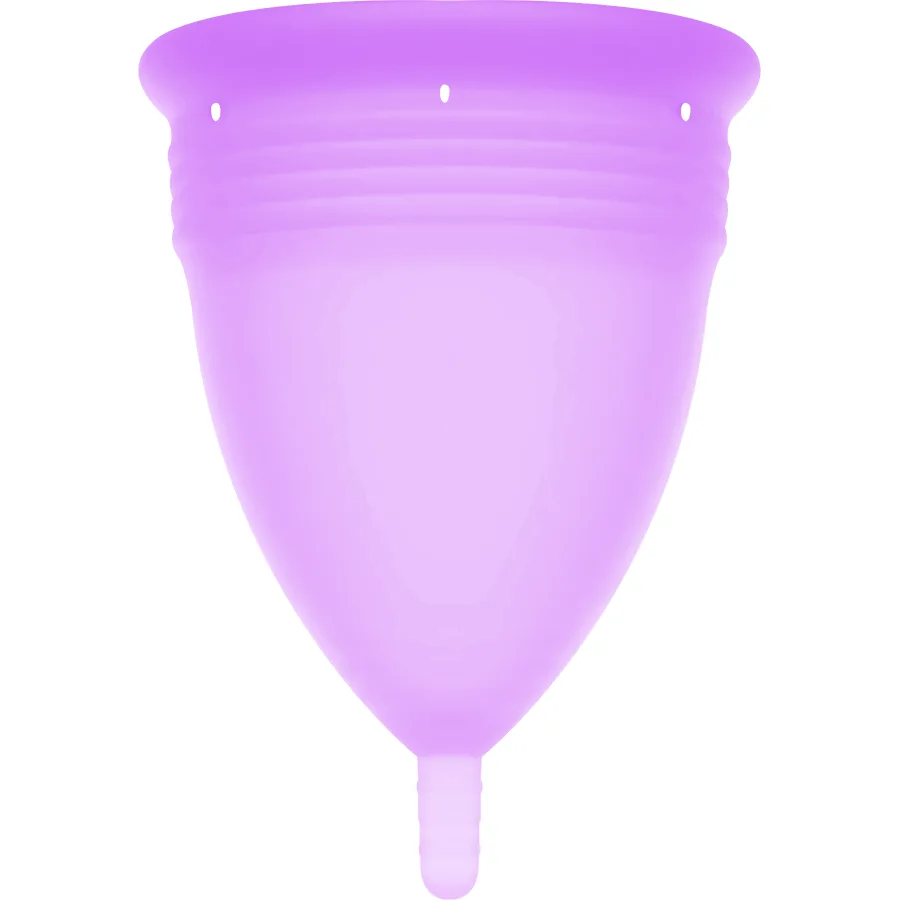 Stercup - Copo Menstrual de Silicone Fda Lilac - Tamanho L