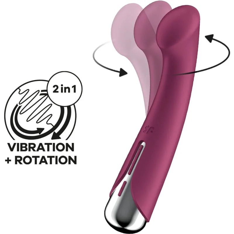 Satisfyer - Spinning G-Sport 1 Vibrador Rotator Vermelho
