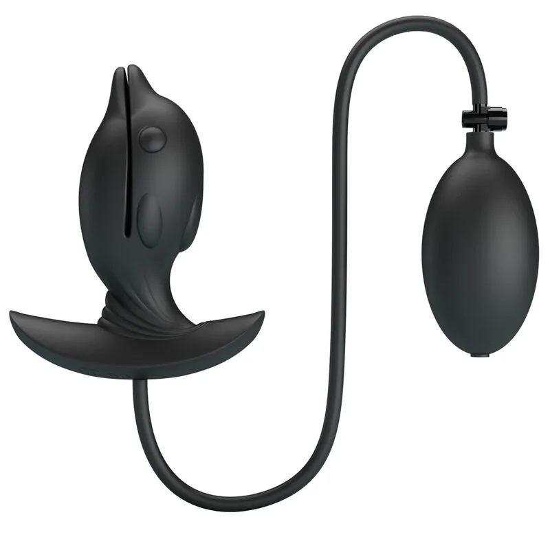 Pretty Love - Plug Anal Delfin Inflável e Recarregvel