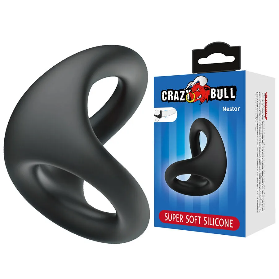 Crazy Bull - Nestor Anel Ergonômico para Pénis e Testículos