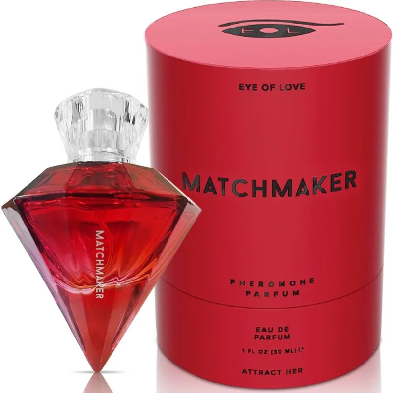 Olho de Amor - Matchmaker Vermelho Diamond Lgbtq Perfume Feromones para Ela 30 ml