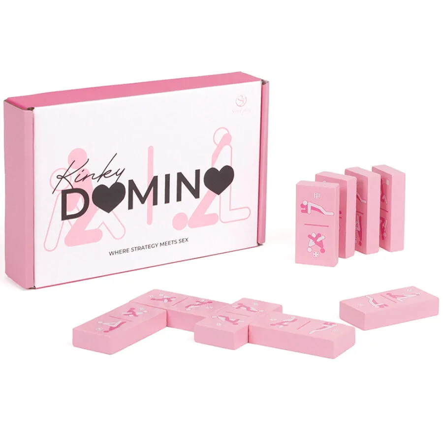 Secretplay - Jogo de Dominó de Madeira Kinky
