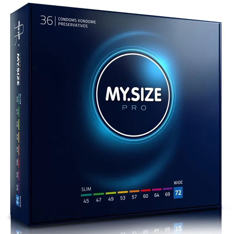 My Size - Pro Preservativos 72 mm 36 Unidades