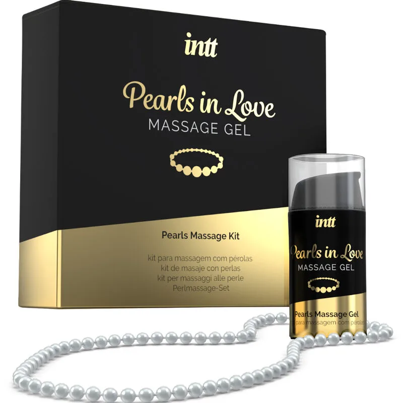 Intt Massage & Oral Sex - Pearls in Love with Pearl Necklace and Silicone Gel
