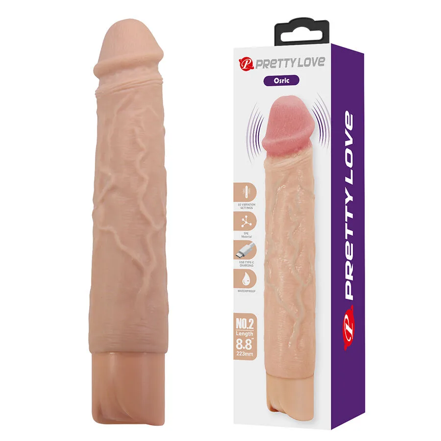 Pretty Love - Osric Vibrador Flexível e Realista