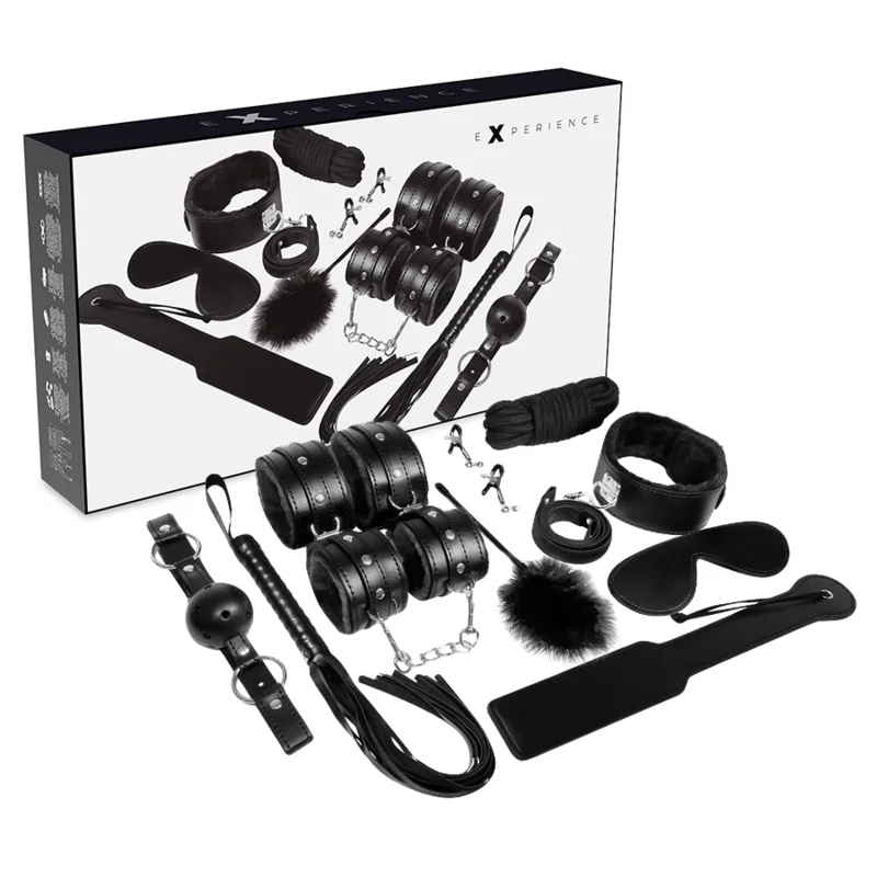 Experience - Kit BDSM Fetish Série Preta
