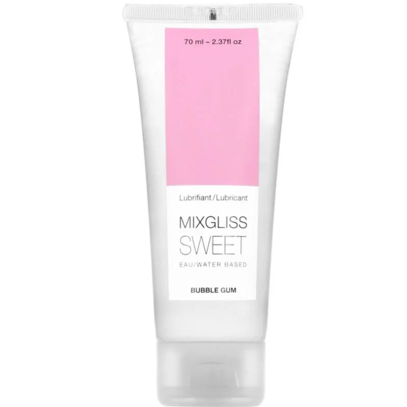 Mixgliss - Lubrificante Base de Gua Sabor Goma 70 ml