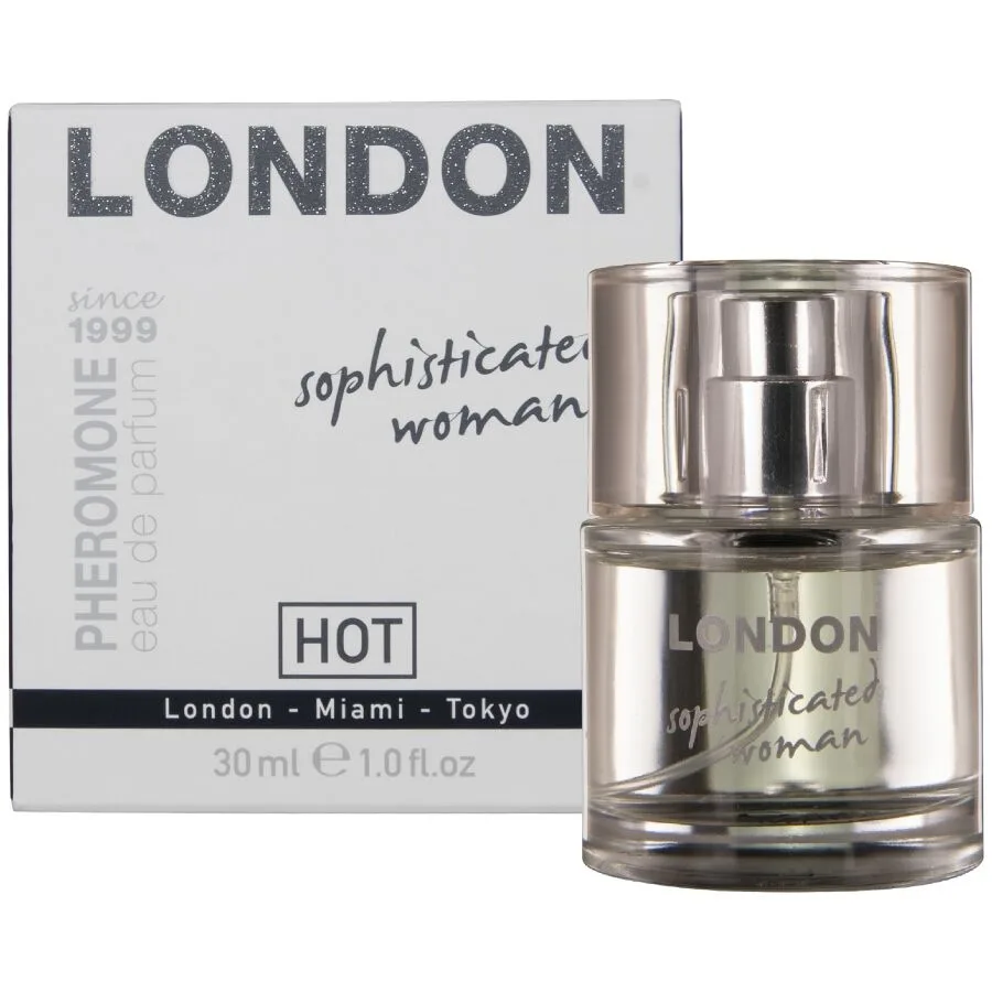 Hot - Perfume de Feromonas London Mulher Sofisticada 30 ml