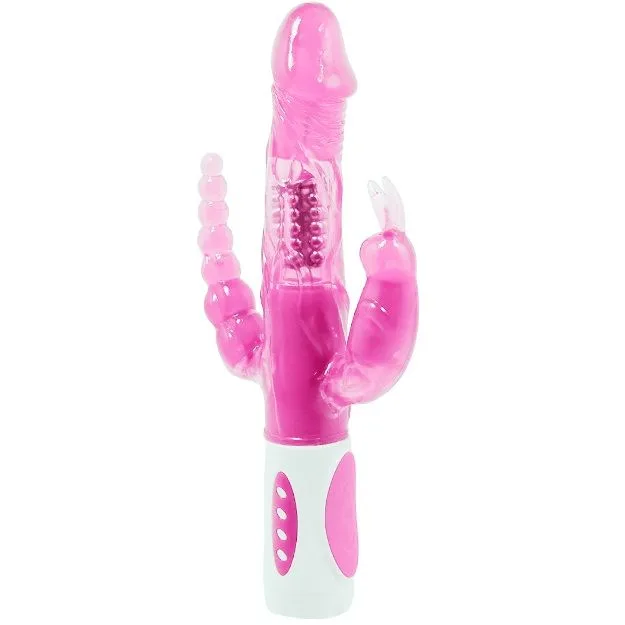 Baile - Pretty Bunny Triplo Vibrador Rotador